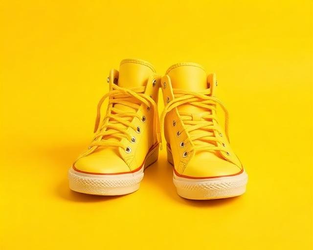 Product on yellow background