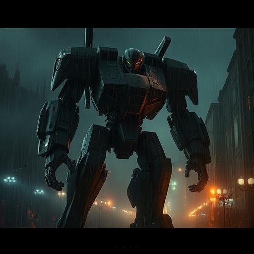 Dark mecha style