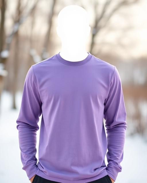 Person before virtual try-on